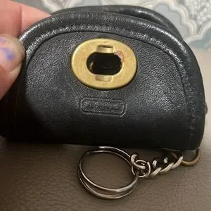 小物 Vintage Coach Turn Lock Small Coin Purse Coach vintage mini turnlock - Gem